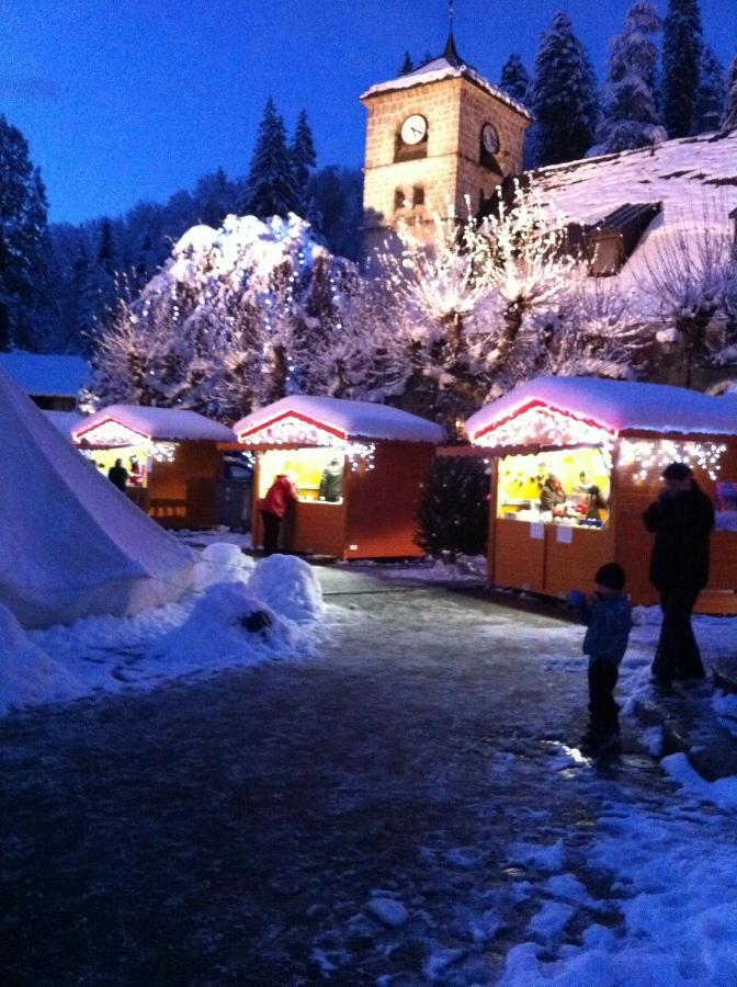 Maison Du Bourg Samoëns Dış mekan fotoğraf